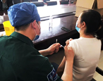 華油飛達(dá)集團(tuán)員工響應(yīng)國家號召積極參與新冠病毒疫苗接種